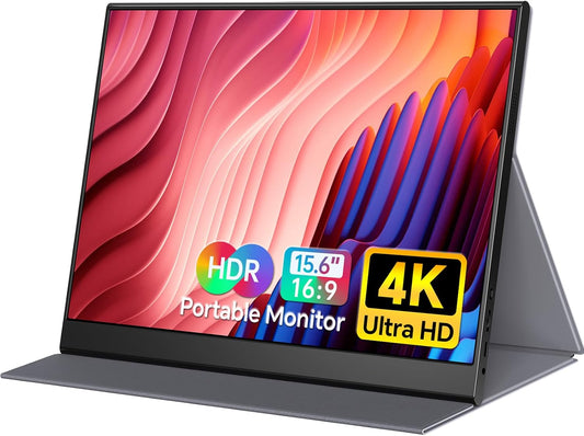 Ultra HD 4K Portable Monitor - On-the-Go Gaming Delight!