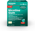 Nicotine Polacrilex Gum 4 mg Mint Flavor Stop Smoking Aid