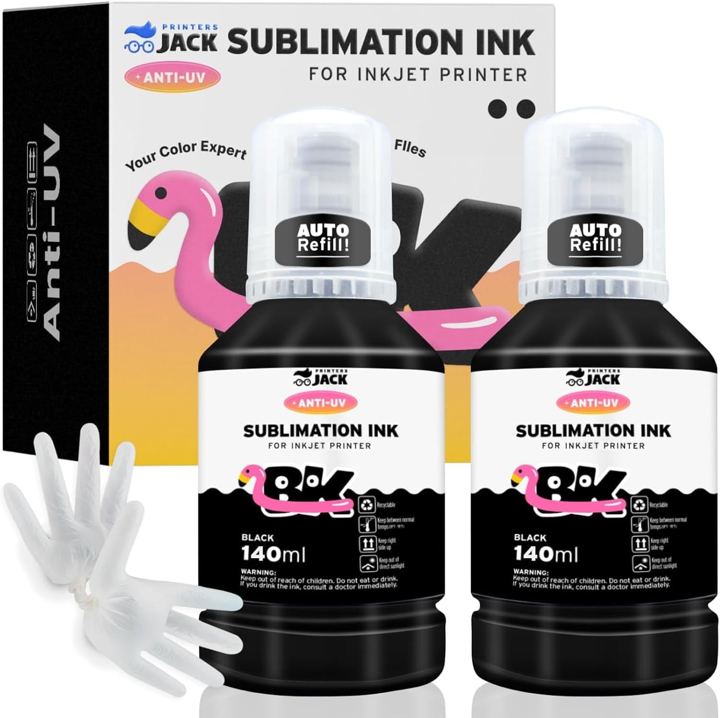 Vibrant Sublimation Ink for Supertank Printers
