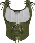 Scarlet Darkness Women's Floral Underbust Corset Top - Renaissance Fit