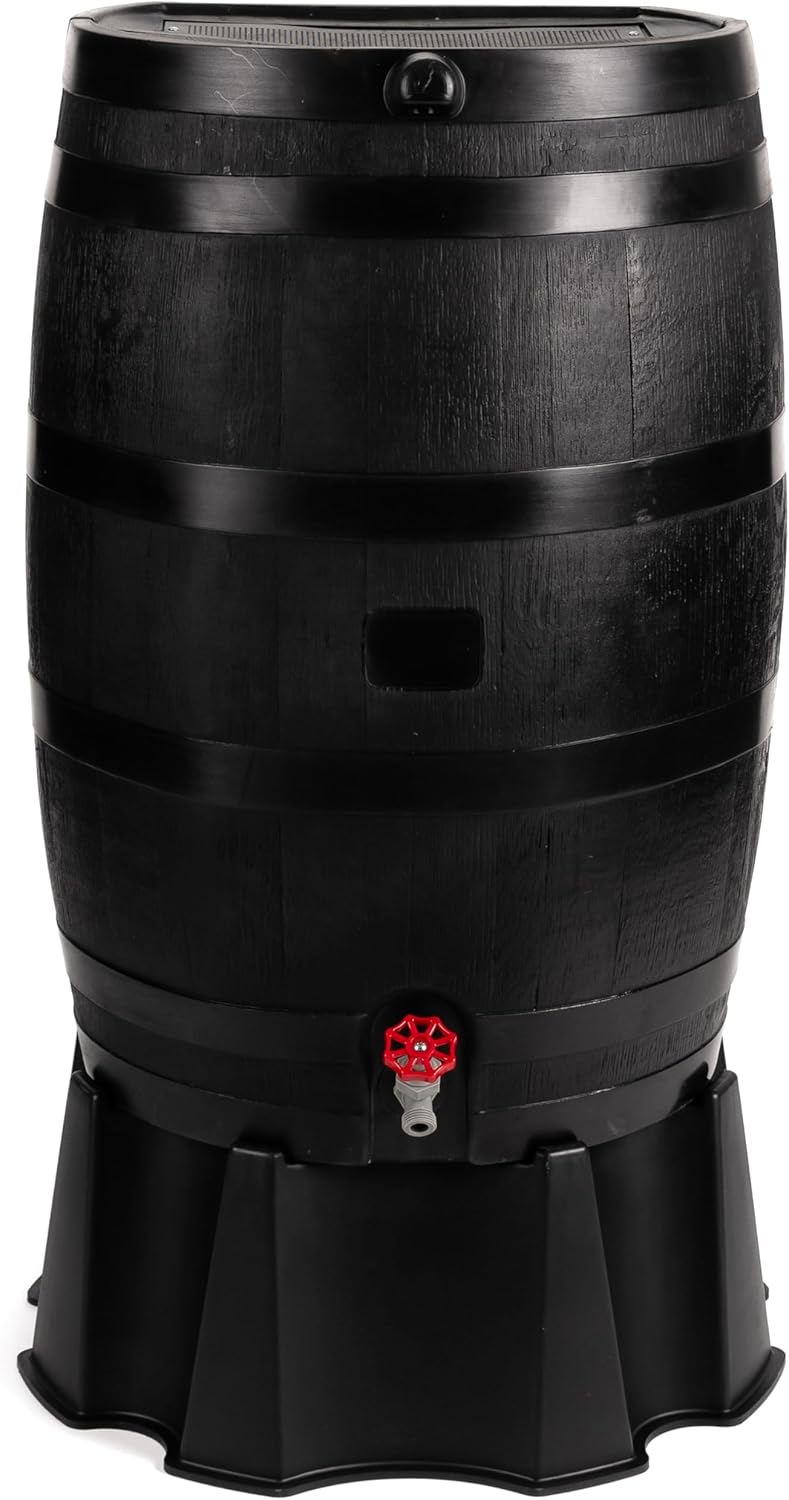 50-Gallon ECO Rain Barrel by RTS Home Accents for Gardens
