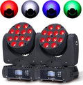 Moving Head Light Beam Wash 12x12W LED Stage Lighting RGBW 4in1 - Pro