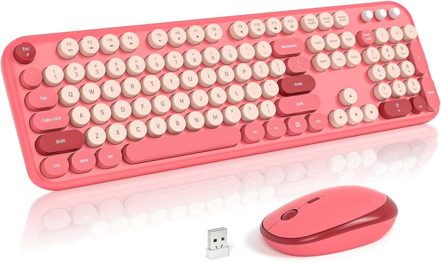 Wireless Keyboard and Mouse Combo for Fun and Productivity