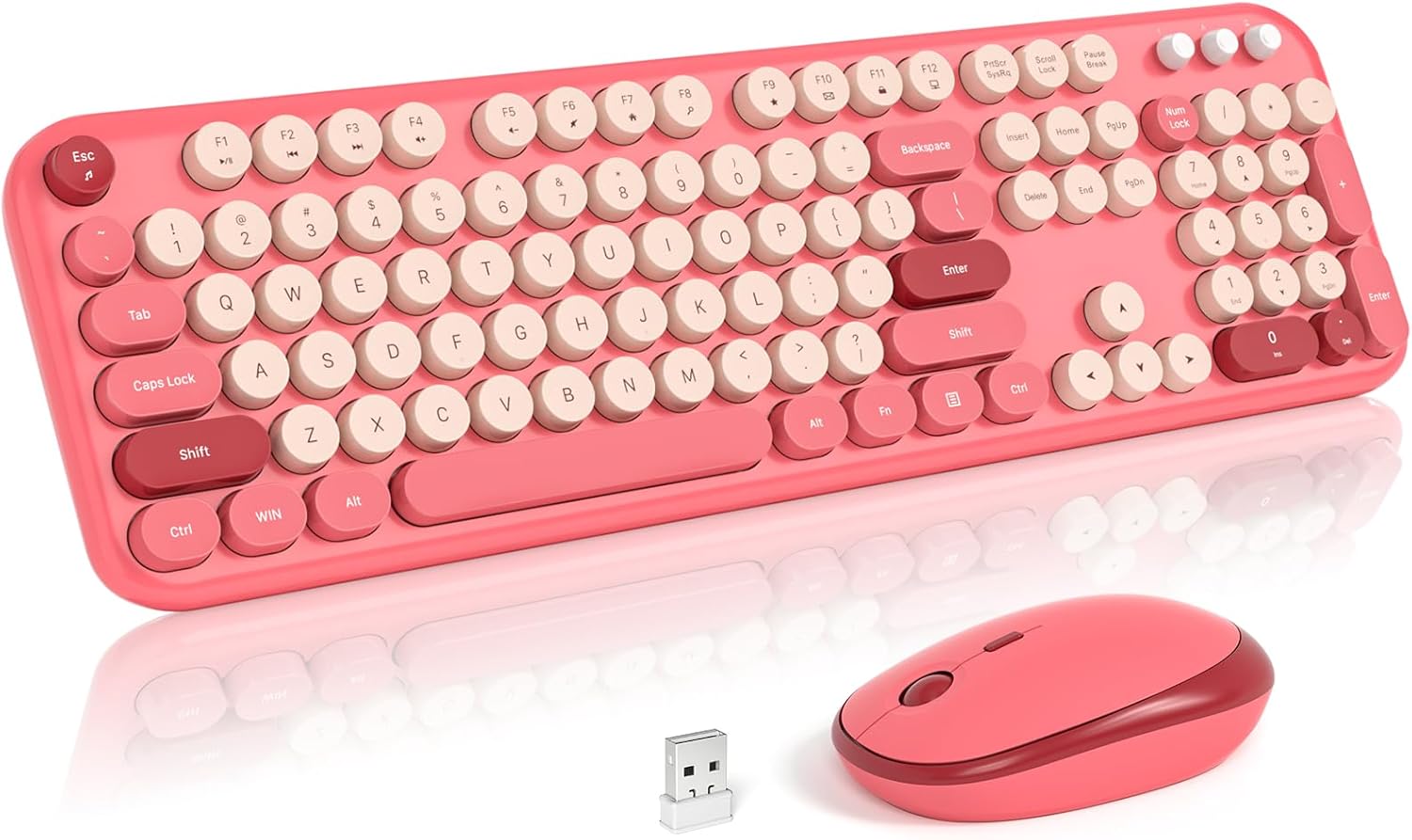 Wireless Keyboard and Mouse Combo for Fun and Productivity