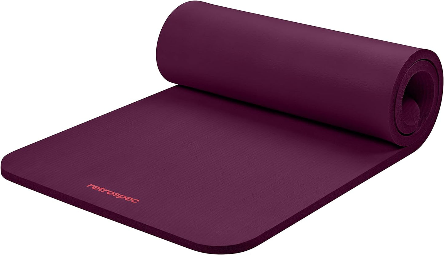 Retrospec 1 Inch Yoga Mat: Ultimate Comfort