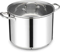 Stainless Steel Large Stock Pot for Cooking and Stewing Needs