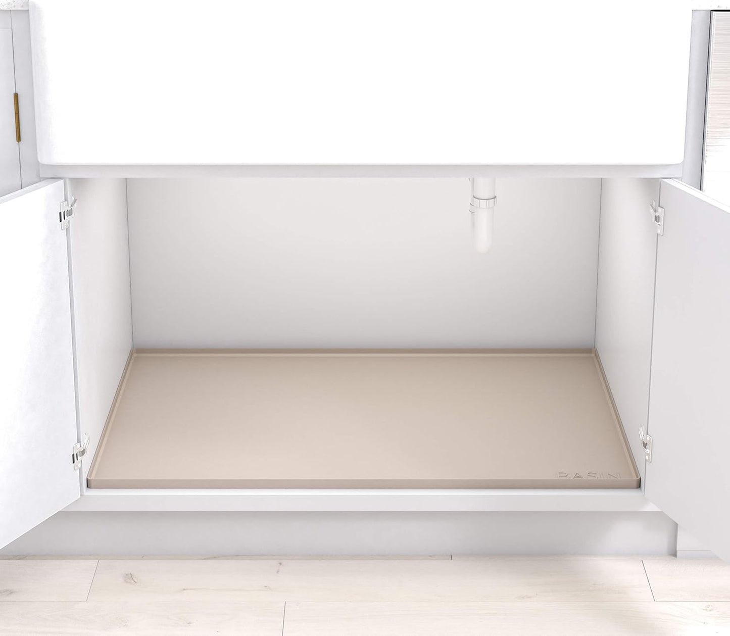 BASIN Under Sink Mat for Bathroom - Premium Waterproof Tray