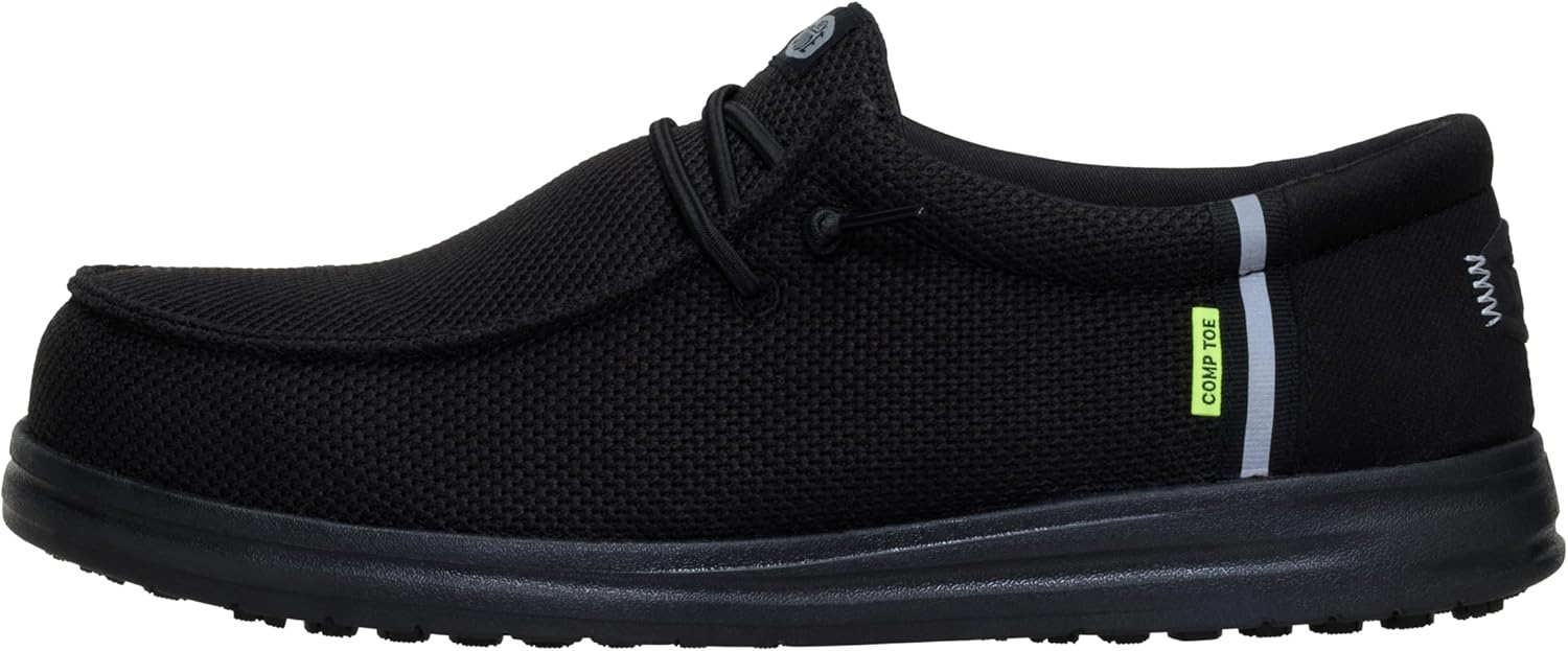 HEYDUDE Men's Wally Work CT: Comfortable, Safe Work Shoes