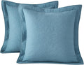 Luxurious 100% Cotton Euro Sham Covers by WINLIFE for Chic Decor