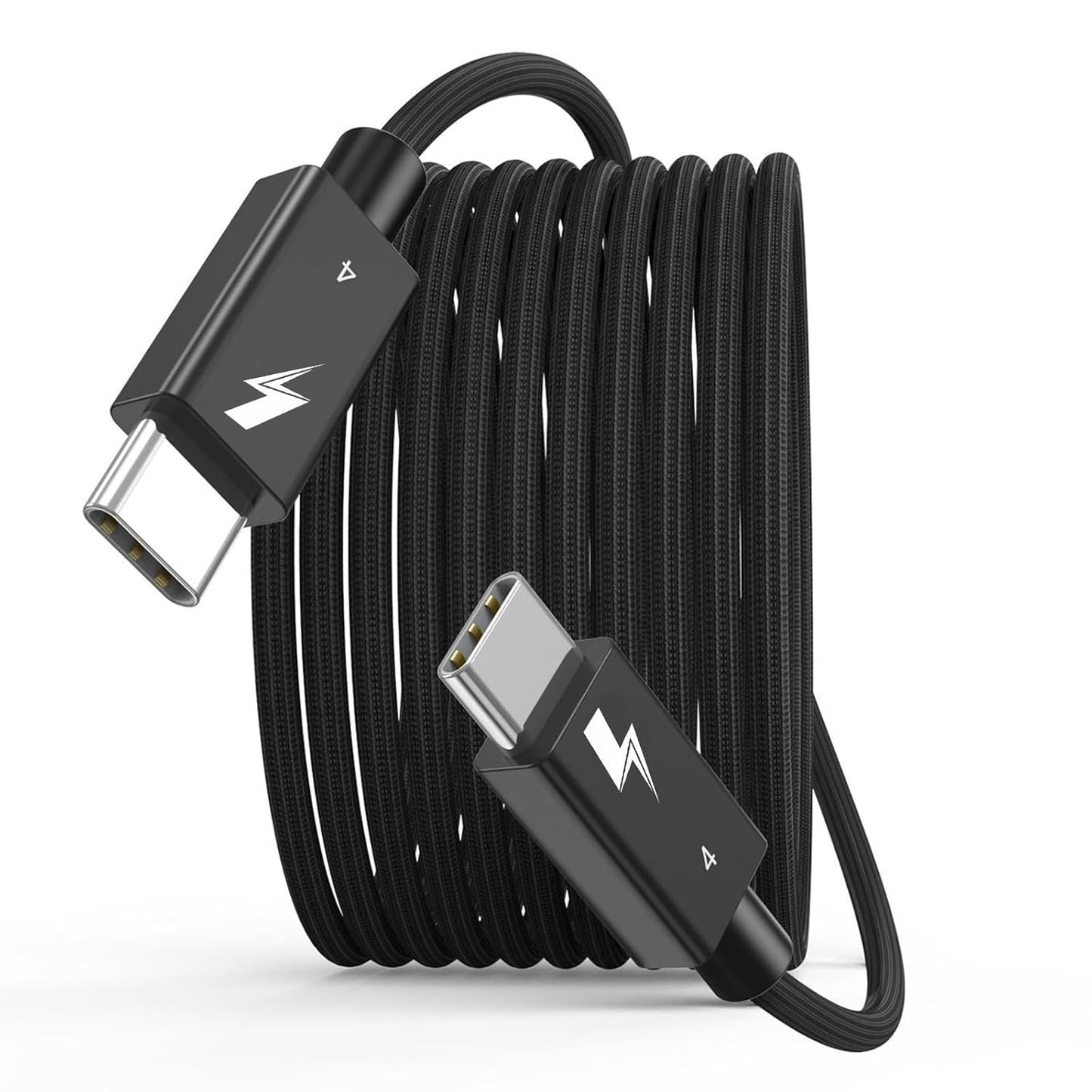 10FT Thunderbolt 4 Cable for Fast Charging and Data Transfer