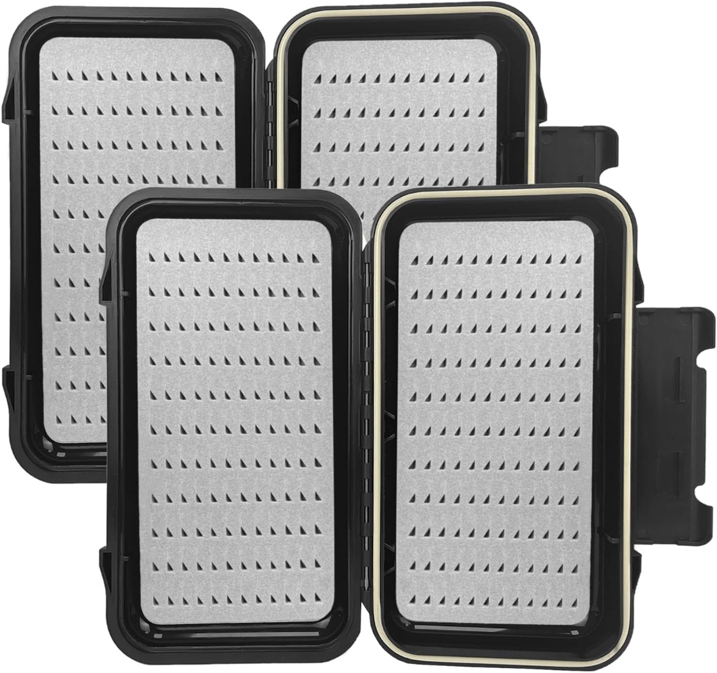 Aventik Waterproof Fly Fishing Box - Easy Grip Foam