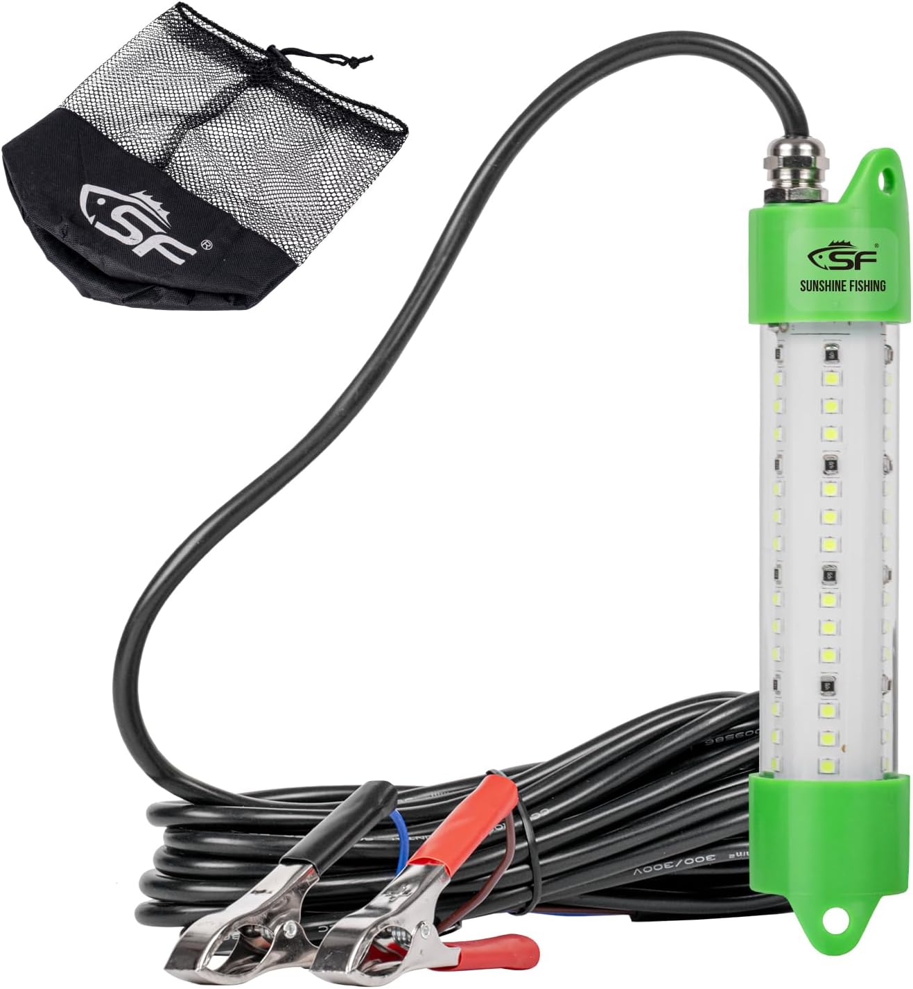 SF DC 12V LED Underwater Fishing Light for Night Fishing Fun
