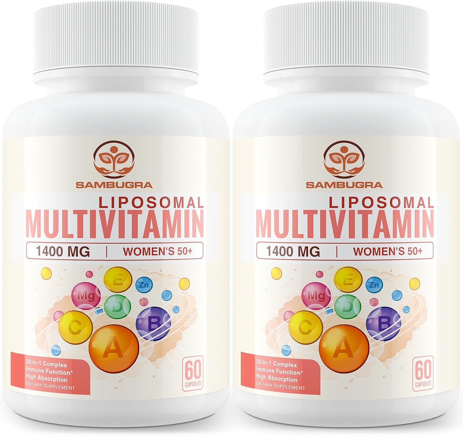 Liposomal Multivitamin for Women 50+ with CoQ10 & More