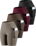 CHRLEISURE Womens Biker Yoga Shorts with Pockets - High Waisted our