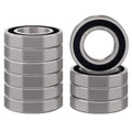 6208-2RS Double Sealed Deep Groove Ball Bearings 40x80x18mm