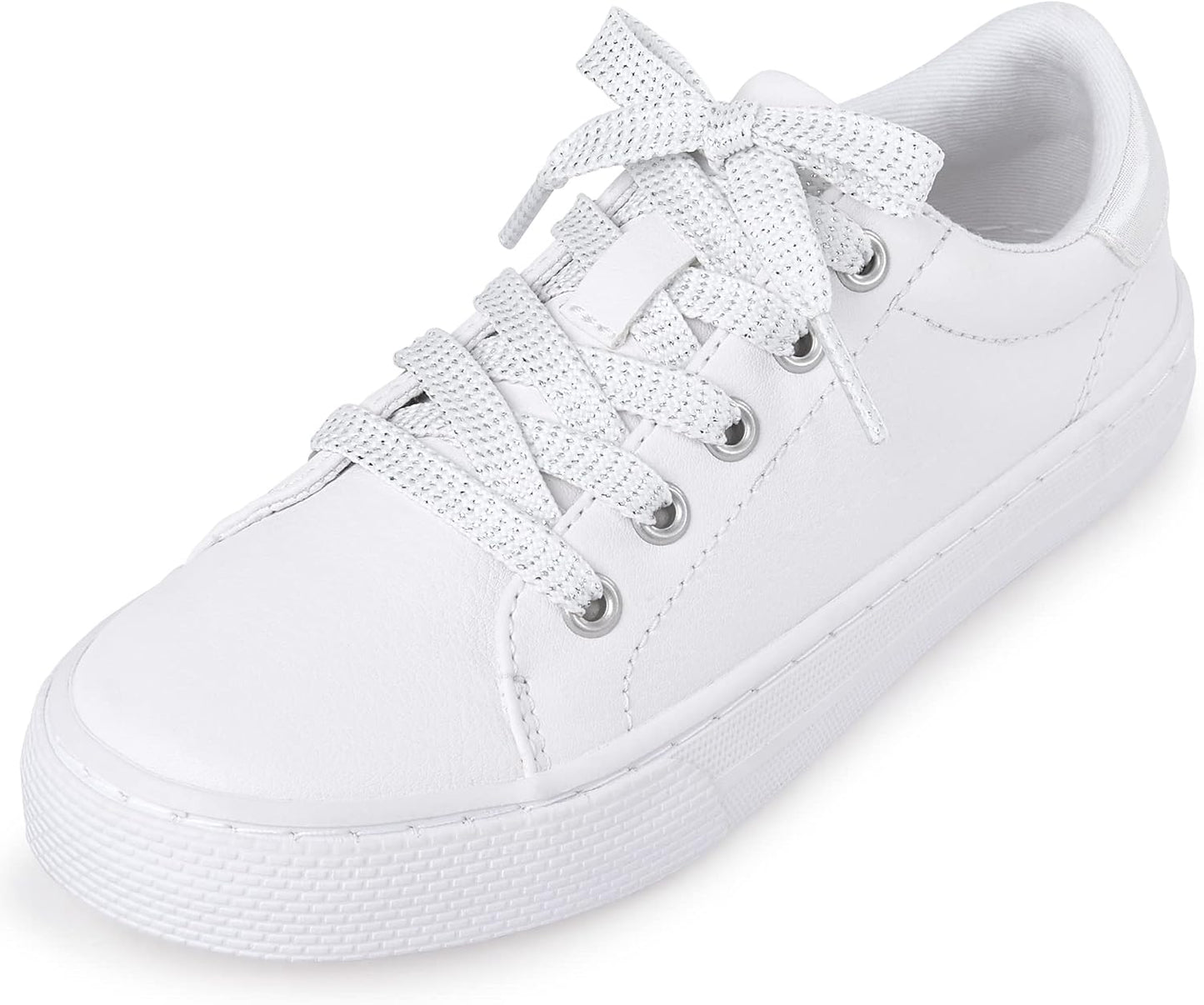 Children'S Place Girls Uniform Low Top Sneakers for Comfort