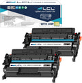 LCL 121 Black Toner Cartridge High Yield Replacement - 2 Pack