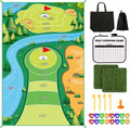 Portable Chipping Golf Mat for Indoor & Outdoor Practice