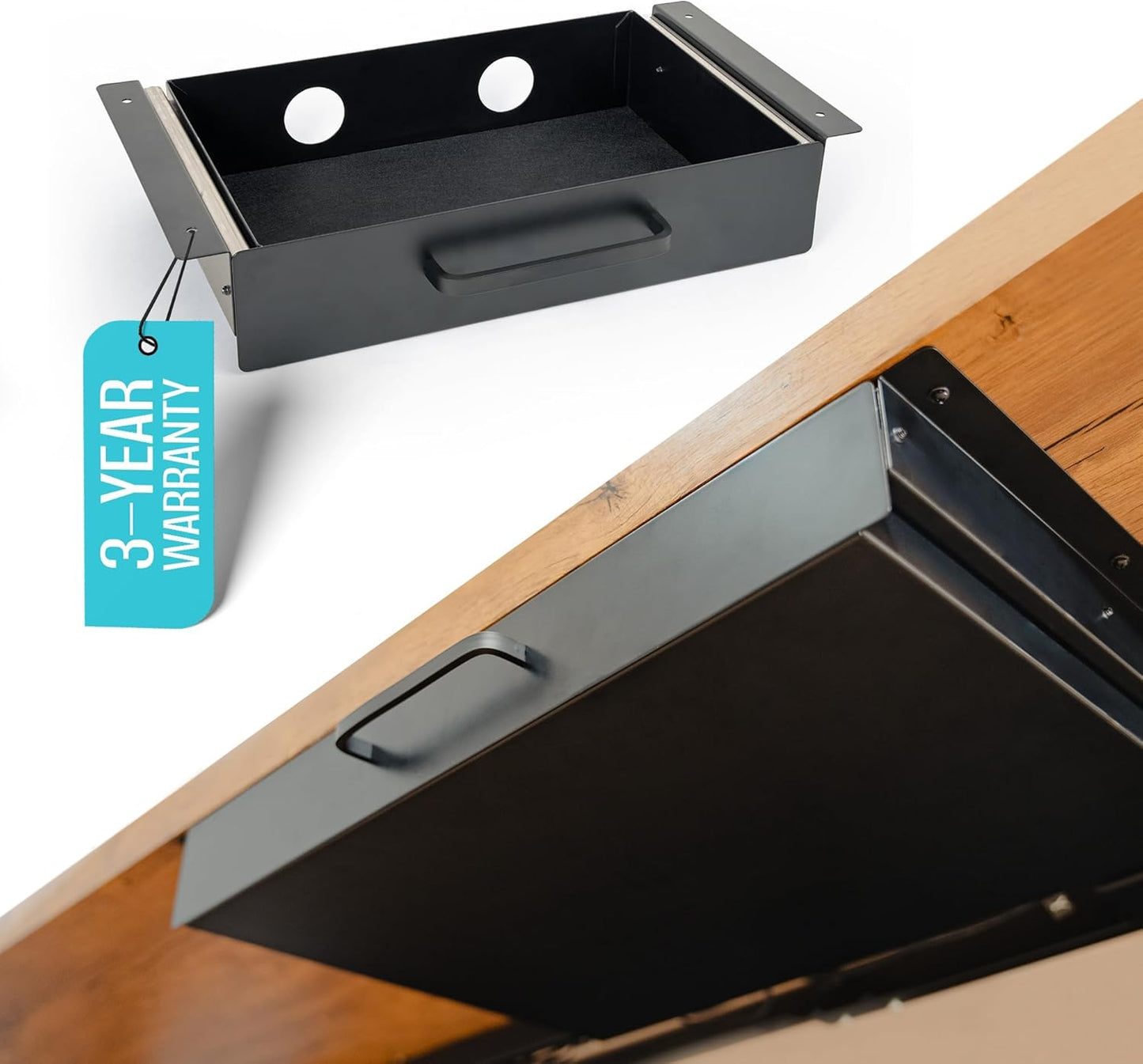 Efficient Cable Management Drawer for Desks - COREMINDED