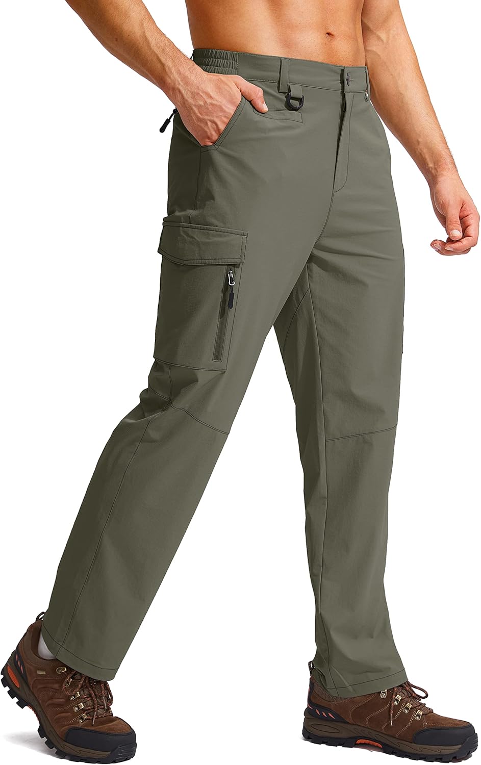 G Gradual Men's Hiking Cargo Pants Lightweight Quick Dry Tactical