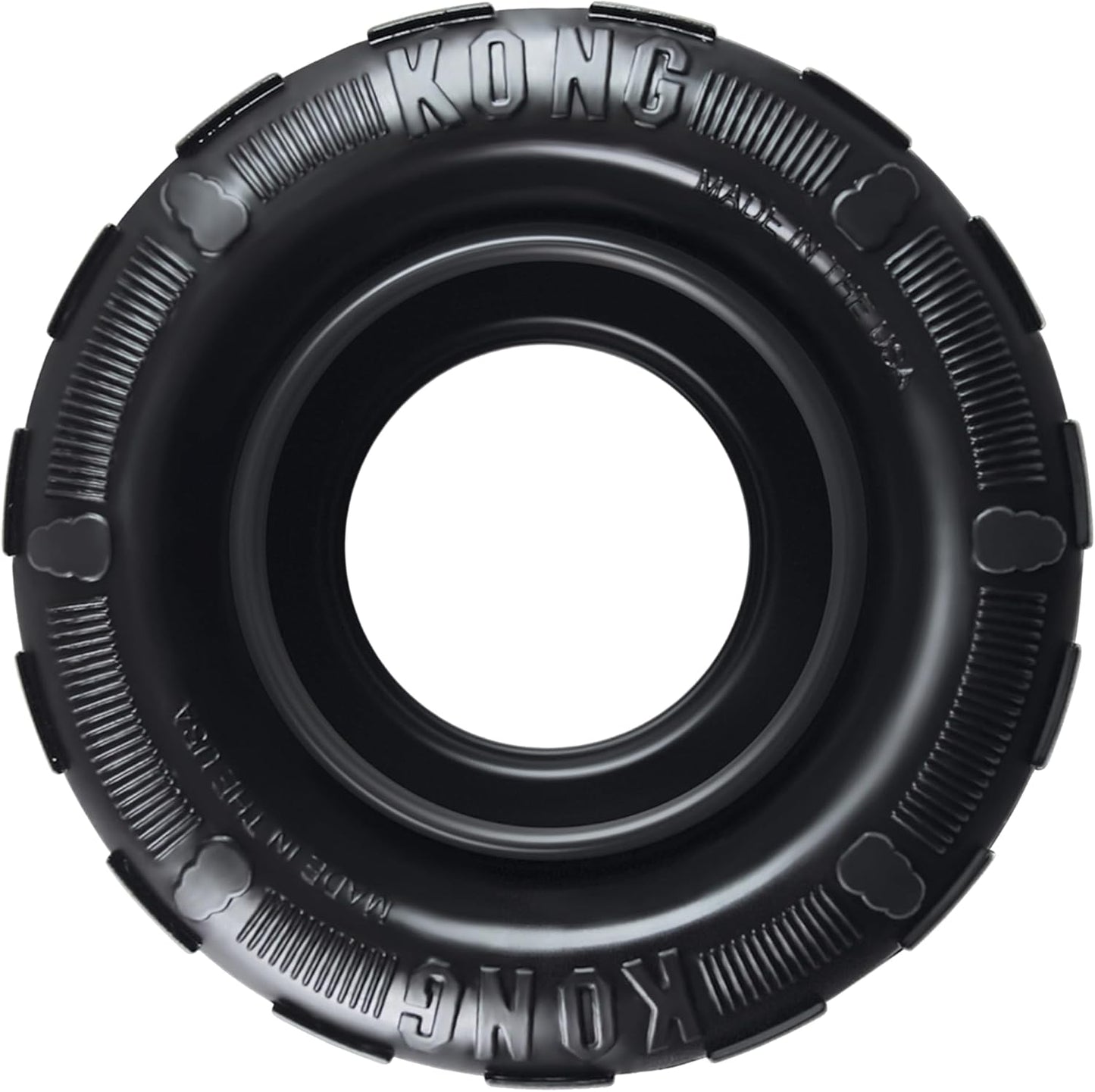 Durable KONG Tire Toy - Treat Dispenser - for Medium/Large Dogs