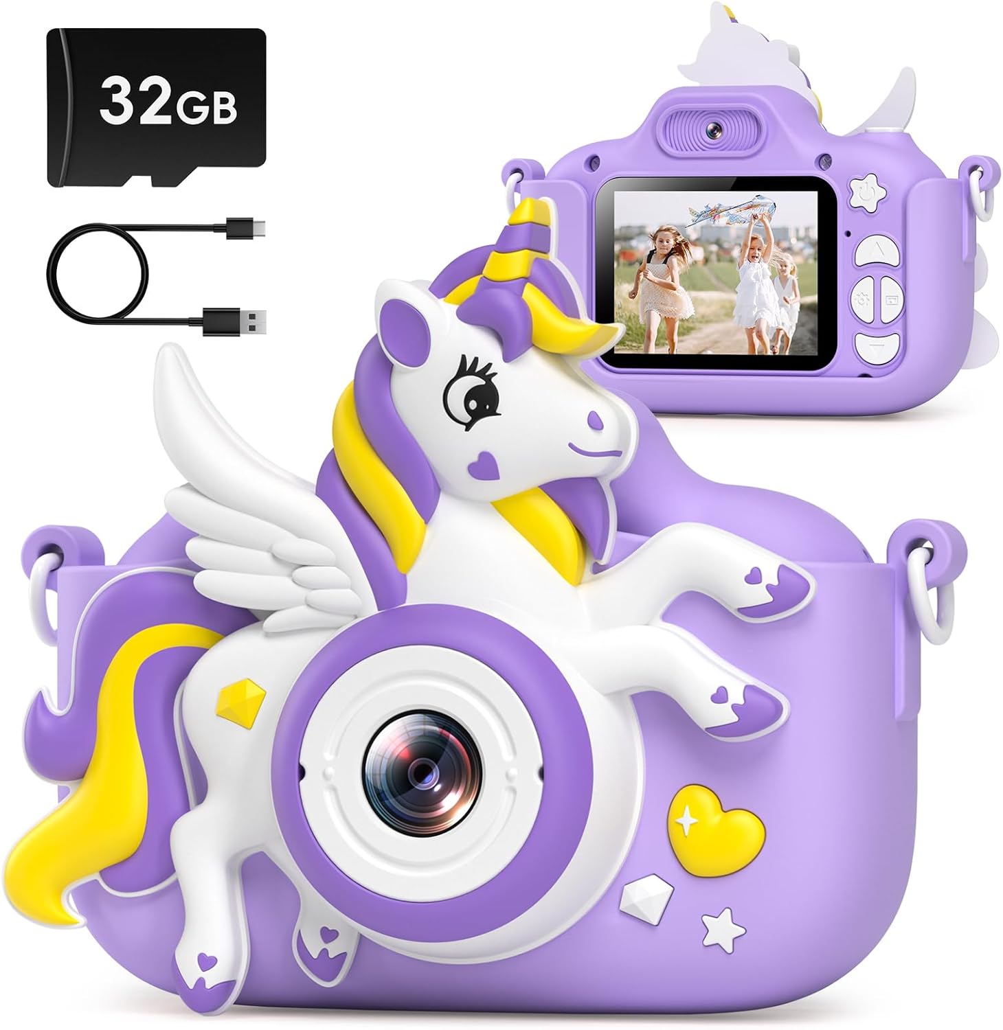 Capture Memories in HD with GREENKINDER Kids Camera