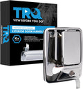 TRQ Front Left Exterior Door Handle Chrome Driver Side - Durable