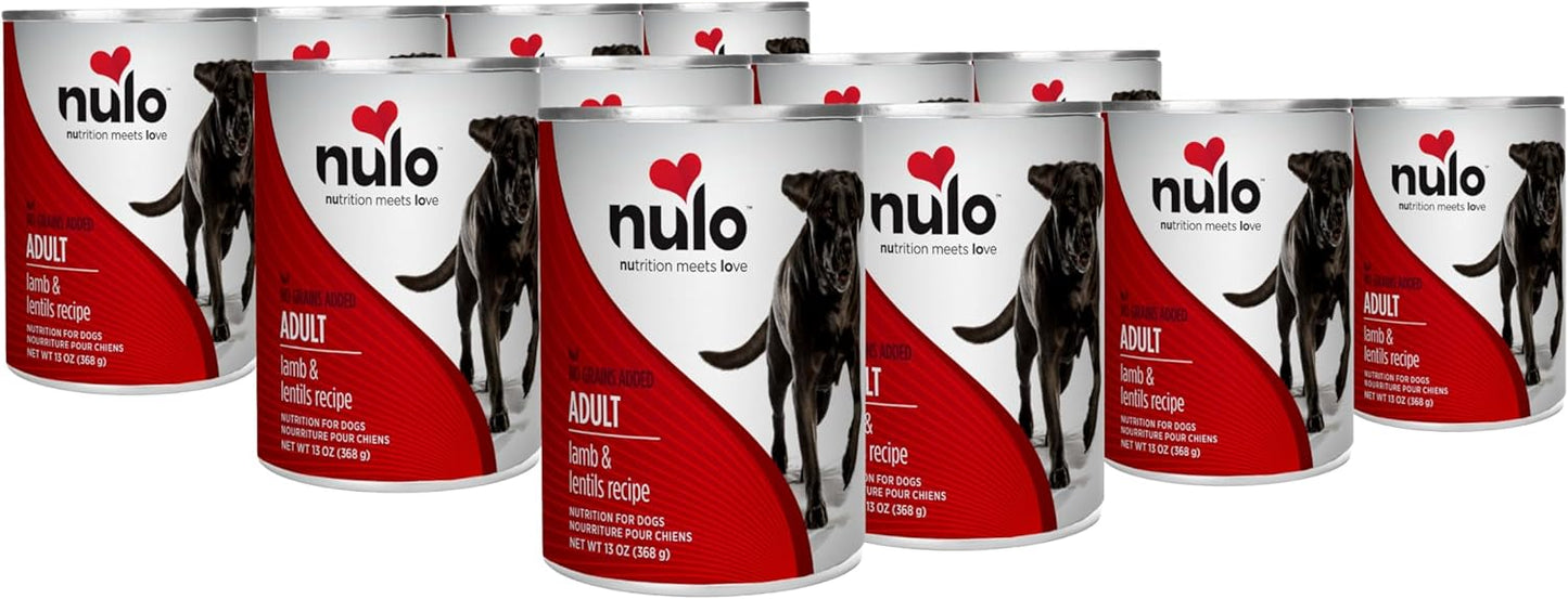 Nulo Grain-Free Lamb & Lentils Recipe Wet Dog Food for Adults