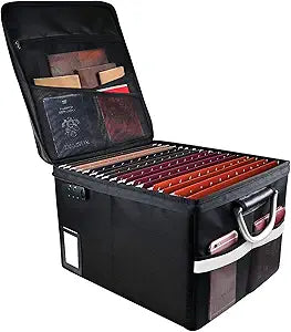 Fireproof Document Box Organizer for Safe Storage and Security