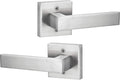Contemporary Square Dummy Lever Door Handle Pack of 2 Heavy Duty