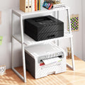 Printer Stand for Desk 3 Tier Desktop Shelf - Space Saving Desk