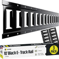 E Track Tie Down Rail Kit 10 ft (3 Pack) - Heavy Duty Cargo Securement