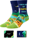 Novelty Men's Socks - Fun Camp Golf Bowl Gifts