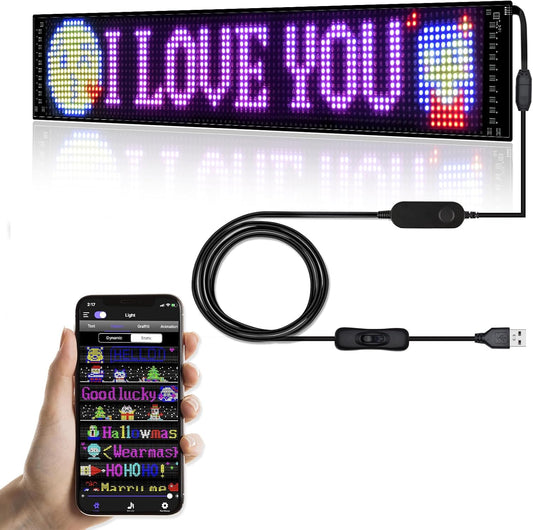 GOTUS Programmable LED Sign: Flexible Digital Display