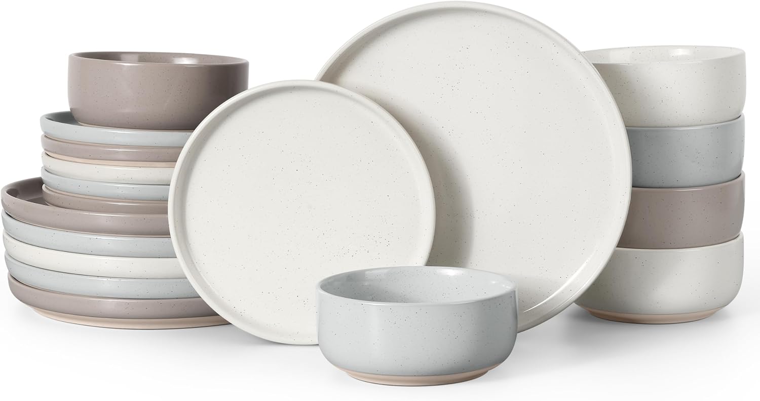 HaWare Stoneware Dinnerware Sets for Home and Restaurant Use