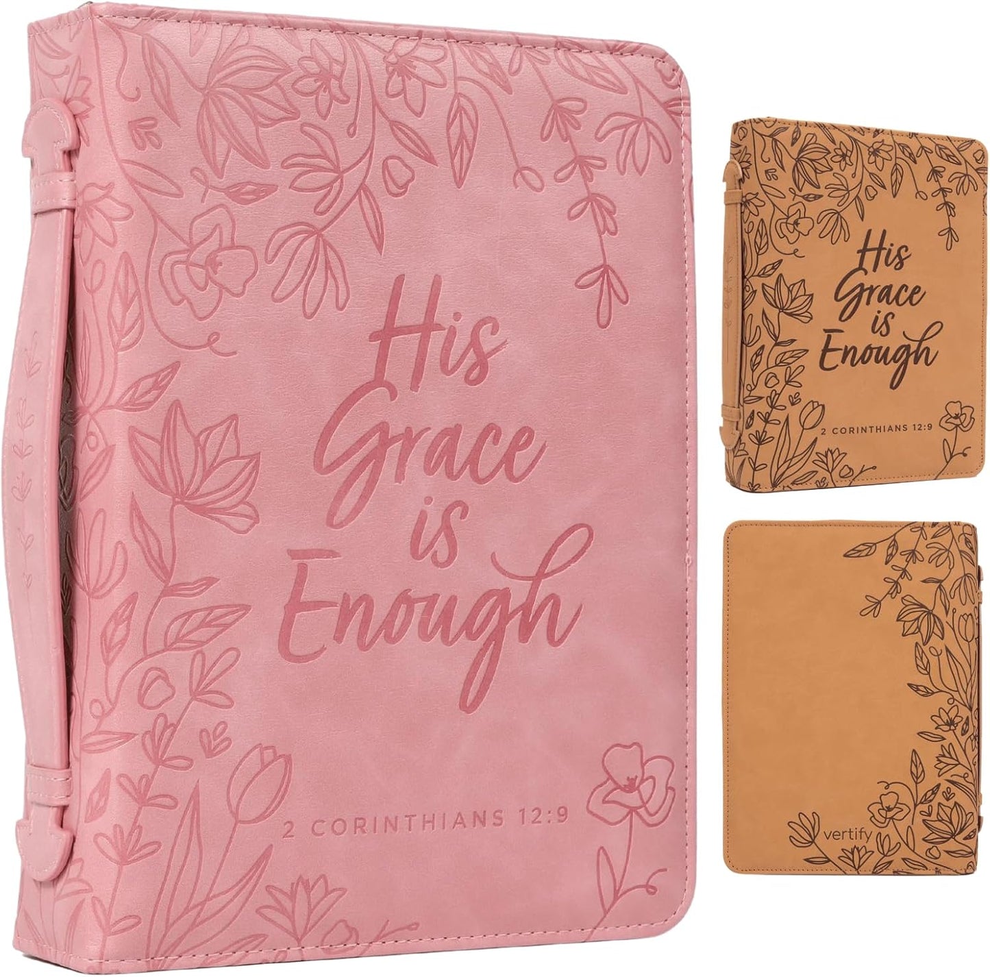 Large Floral Bible Covers for Women - Stylish and Durable Case