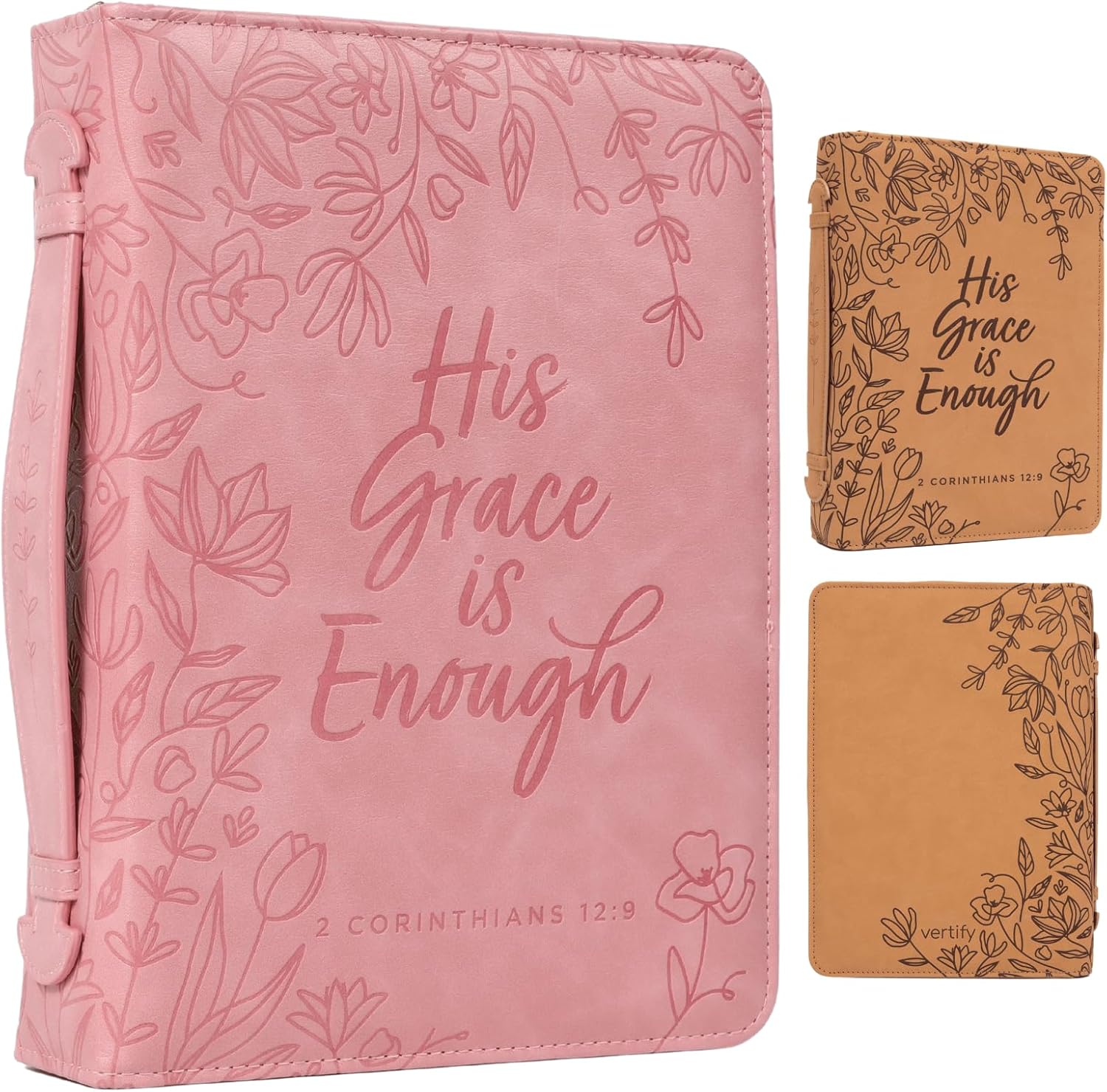 Large Floral Bible Covers for Women - Stylish and Durable Case