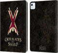 Game of Thrones Bolton Dark Distressed Leather Wallet Case for iPad