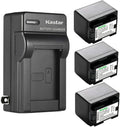 Kastar 3-Pack BP-727 BP-709 Battery and AC Wall Charger - Long Run