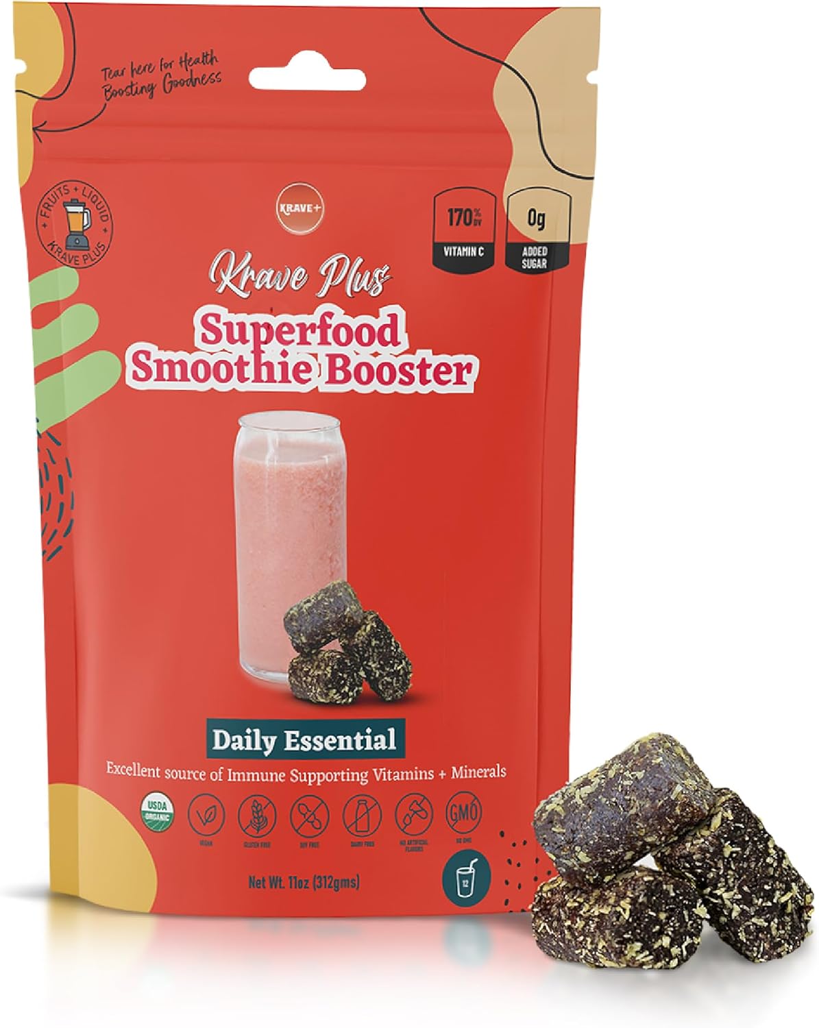 Krave Plus: Superfood Fiber Protein Mix