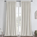 100% Blackout Velvet Curtains 102 in 2 Panels - Thermal, Soundproof