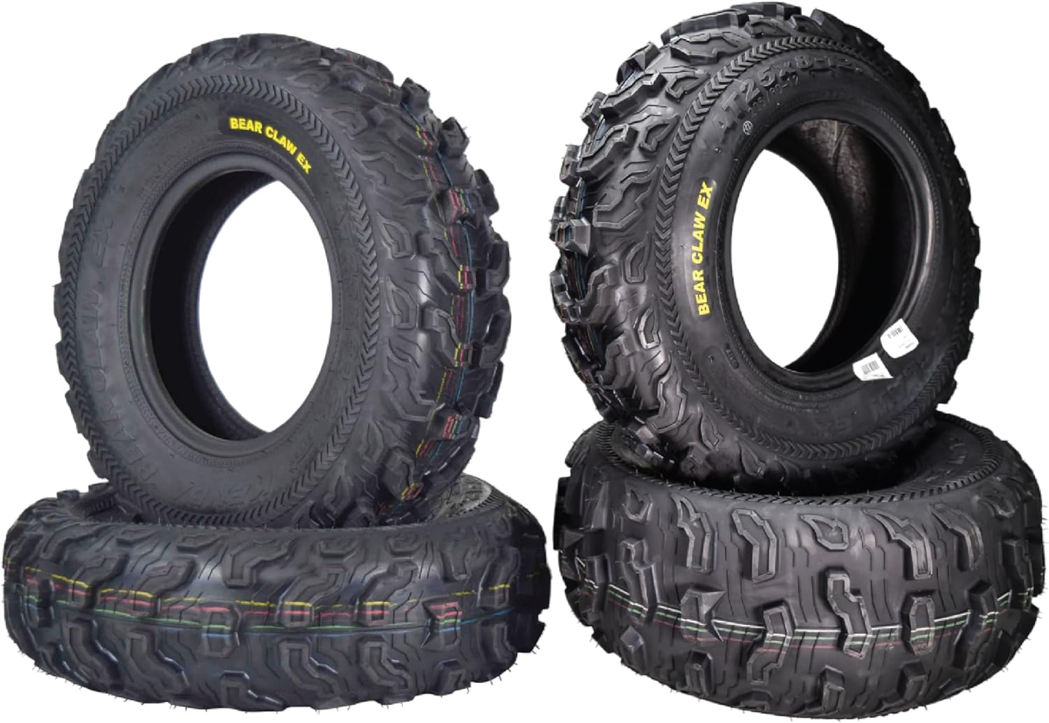 Kenda Bearclaw EX Tires 25x8-12 & 25x10-11 for All Terrain
