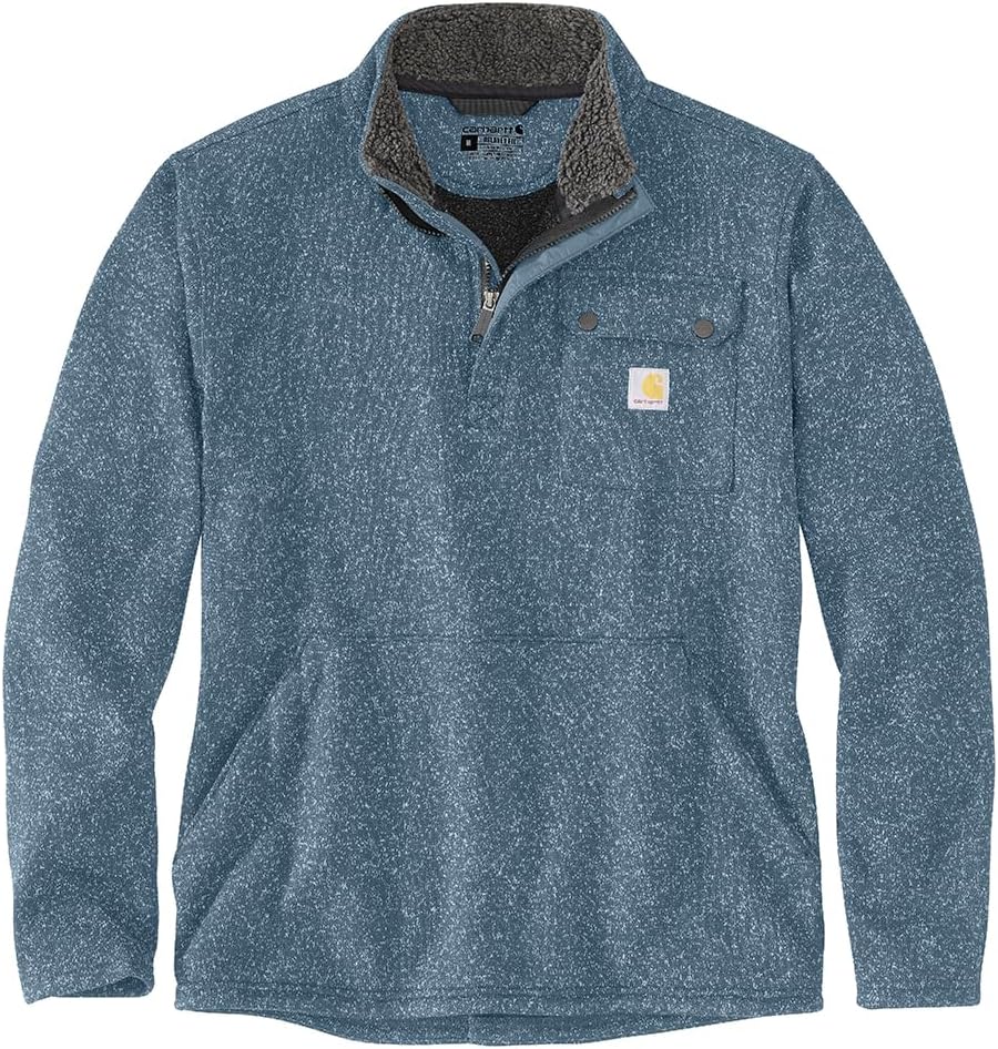 Carhartt Men's Relaxed Fit Midweight Quarter-Zip Pocket Sweater