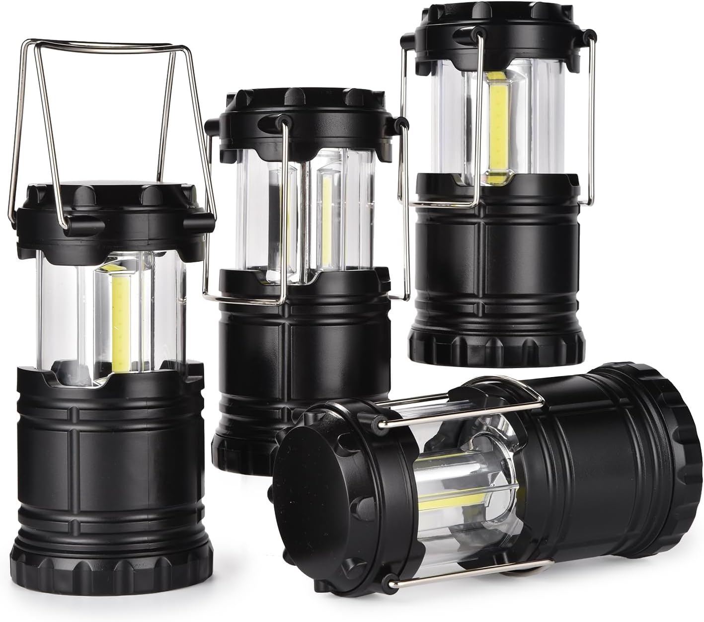 Super Bright Collapsible Lanterns for Outdoor Fun! 4 Pack
