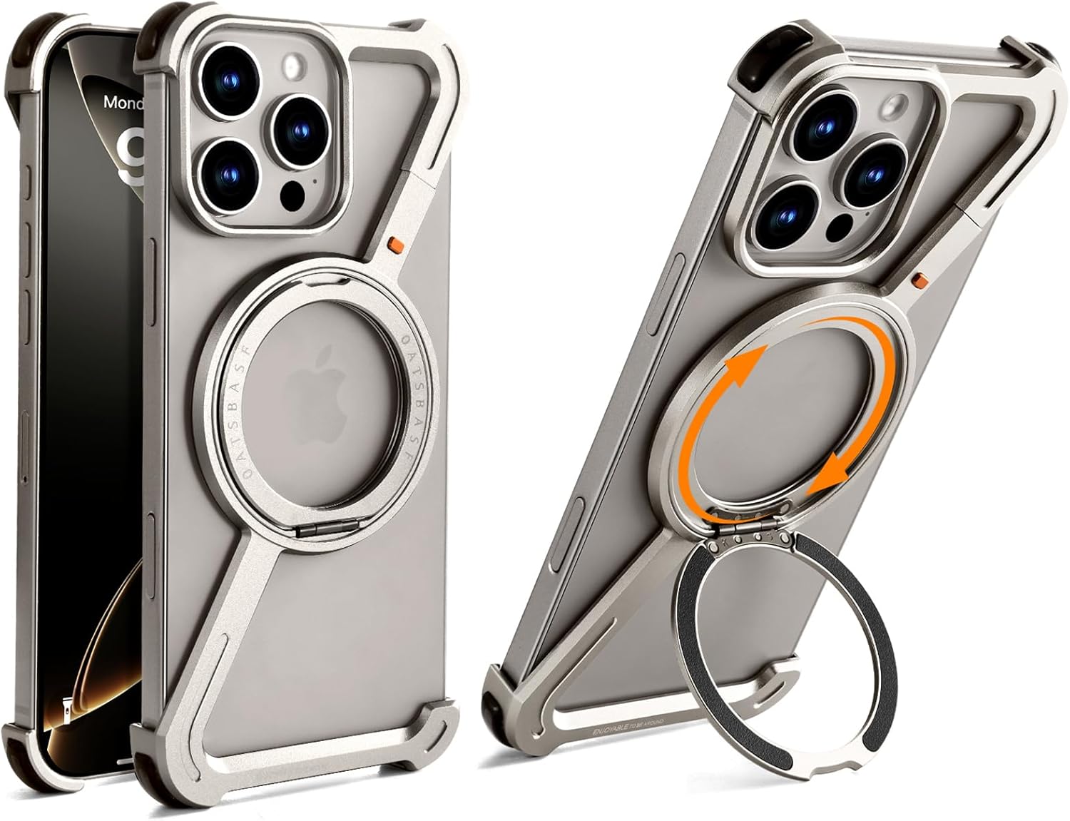 OATSBASF Minimalist Phone Case for iPhone 16 Pro Max 6.9
