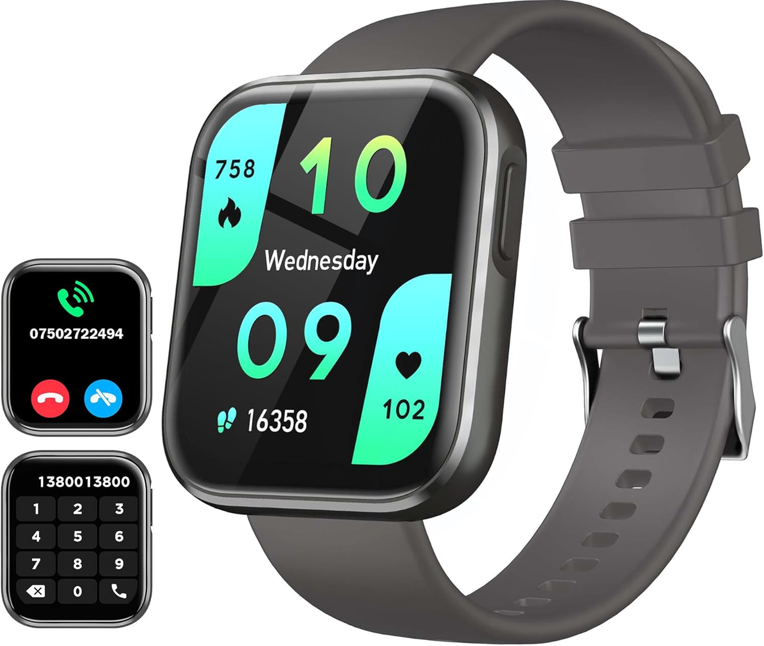 ANCwear Women's Smartwatch - Bluetooth Calling & Health Tracking