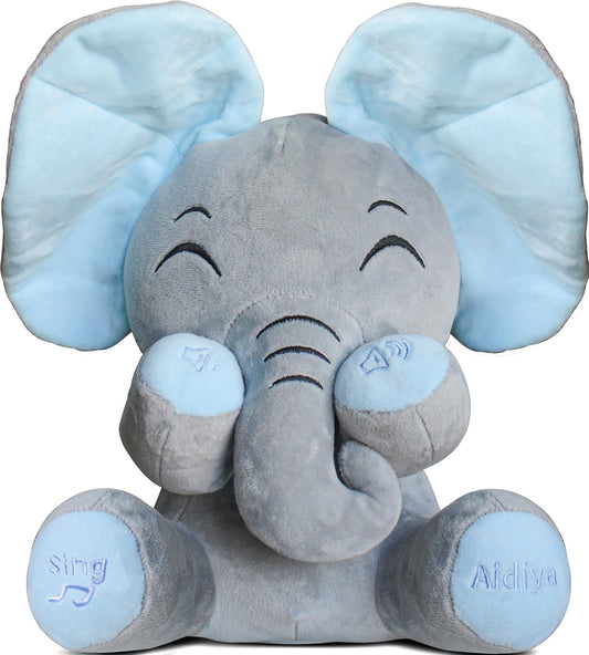 Interactive Singing Elephant Plush - Perfect Baby Gift!