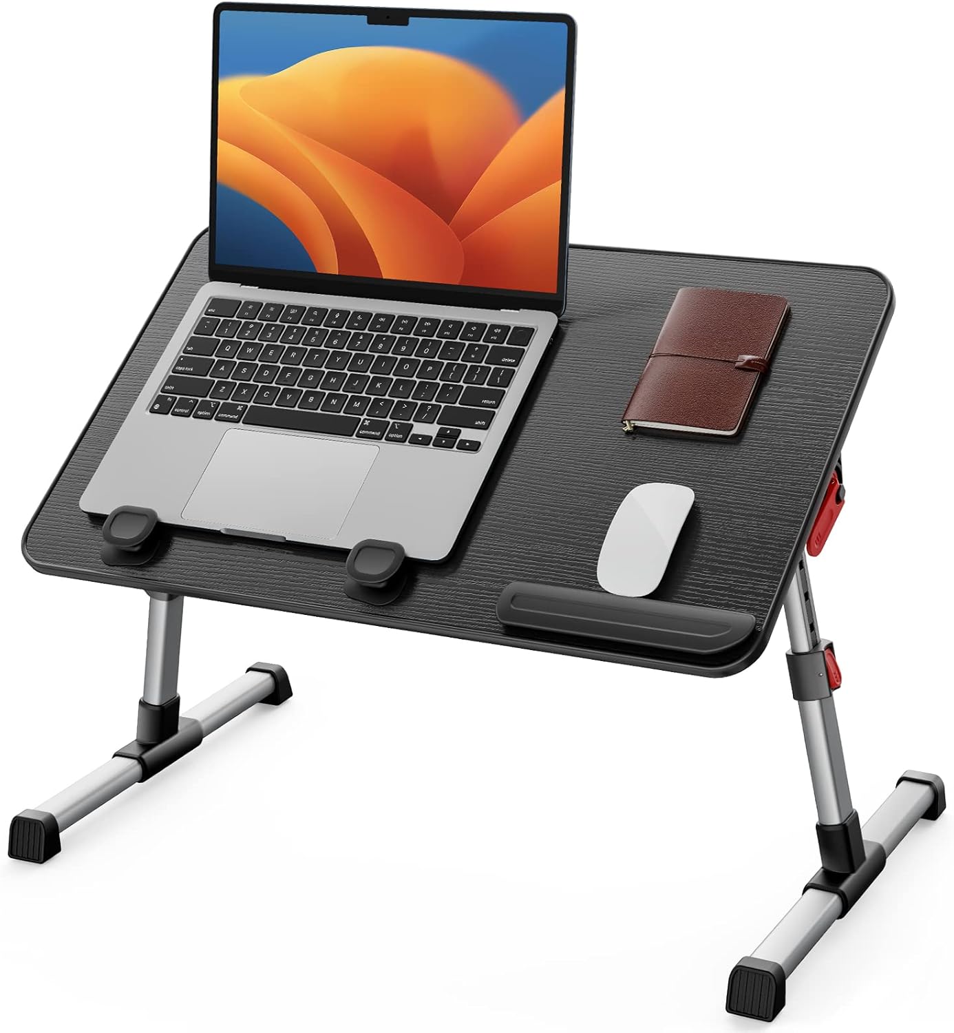 SAIJI Adjustable Laptop Bed Tray - Portable Ergonomic Desk
