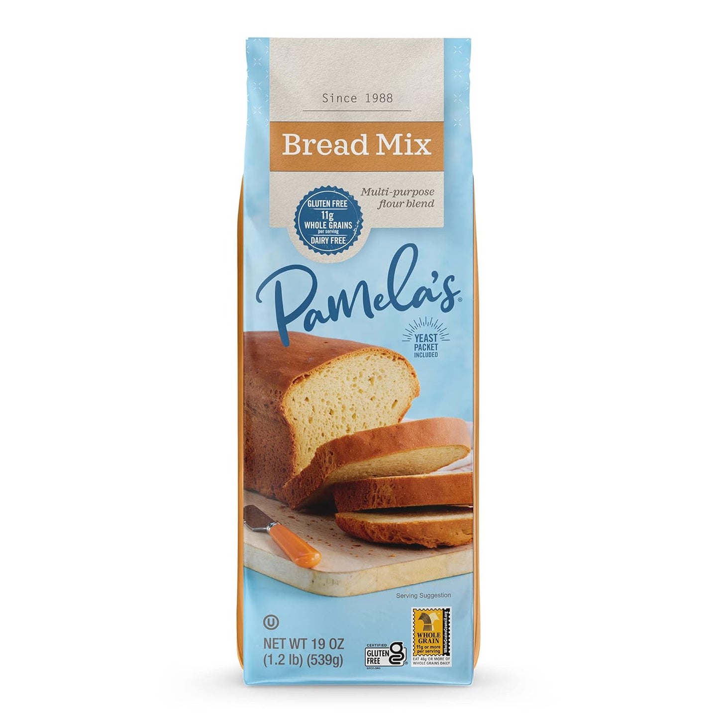 Pamela's Gluten Free Bread Mix for Delicious Homemade Loaves