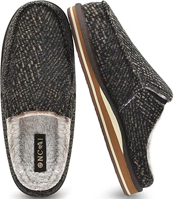 ONCAI Mens Clog Slippers with Arch Support and Memory Foam